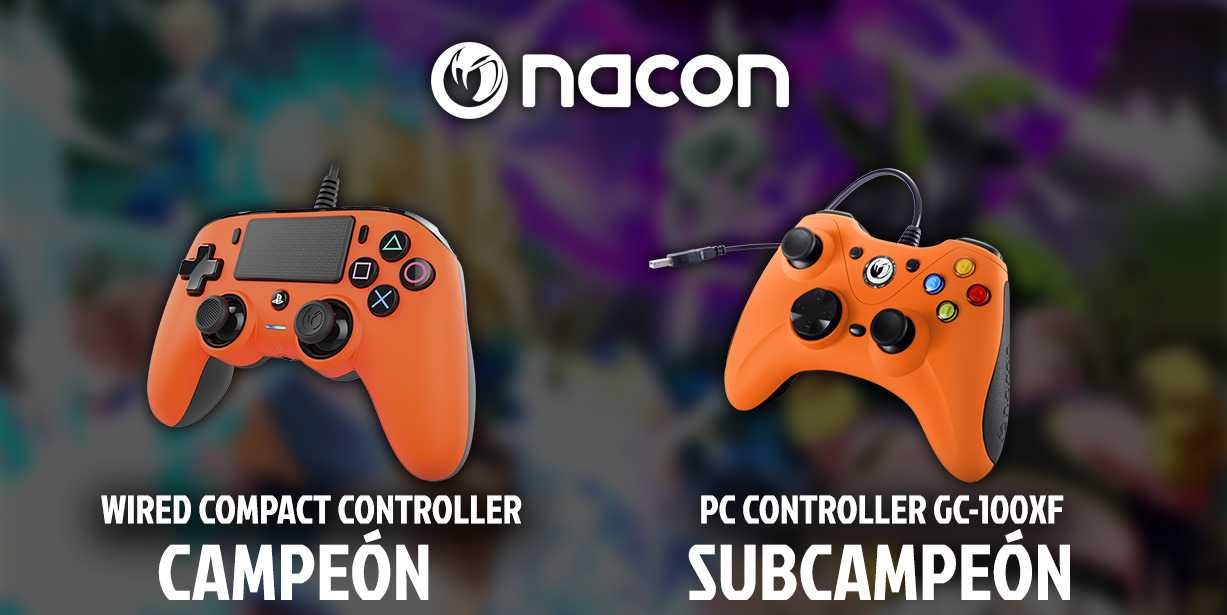 Estos increíbles mandos de Nacon pueden ser tuyos si ganas el campeonato.