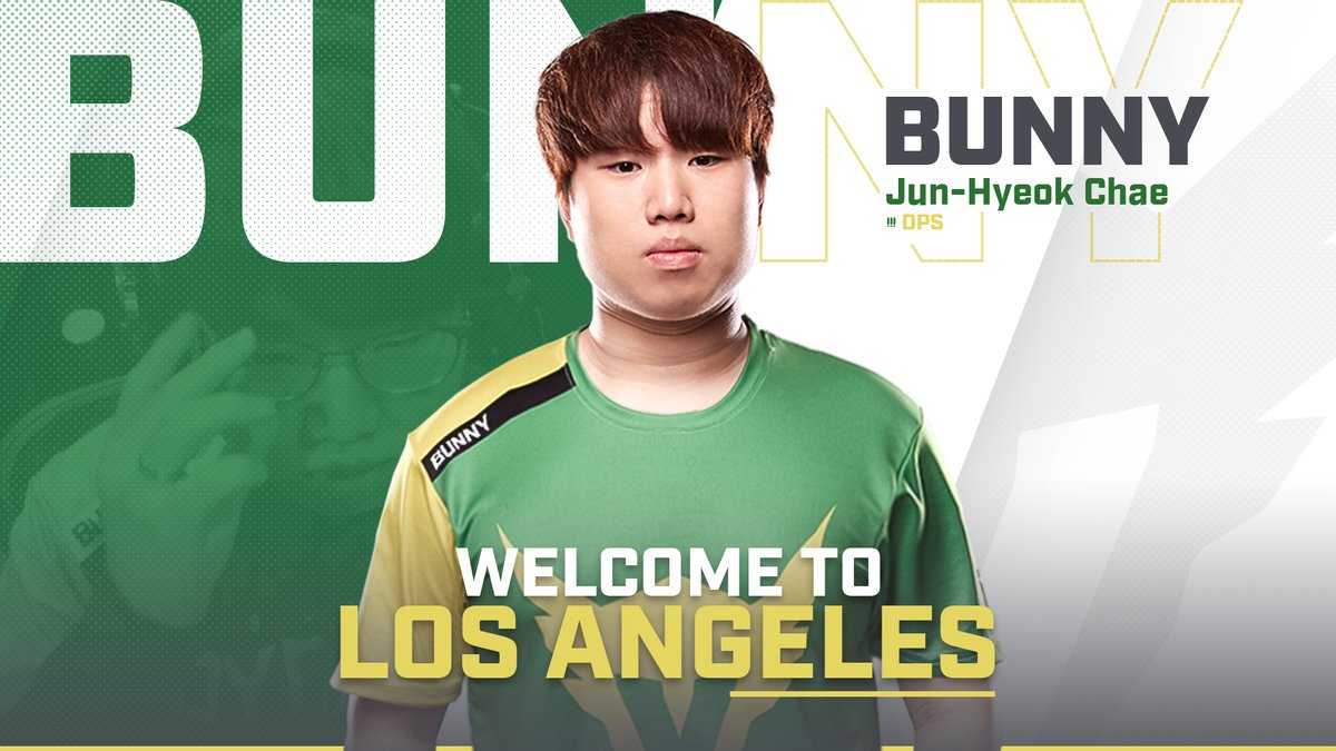 'Bunny', el nuevo fichaje de Los Angeles Valiant.