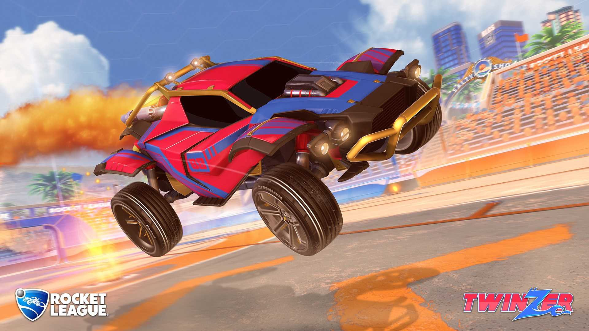 La nueva actualización traerá además este nuevo coche al repertorio de Rocket League: el Twinzer