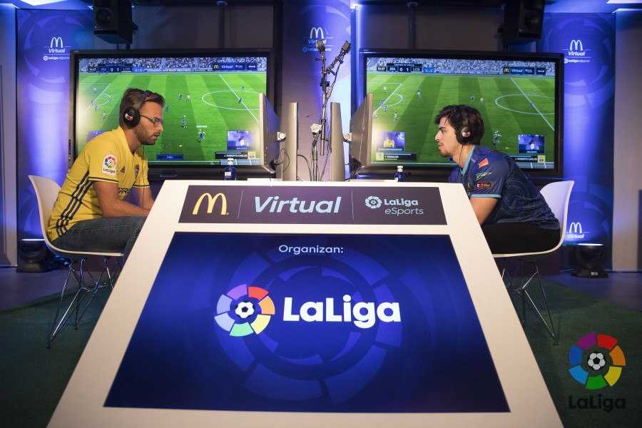 Los campeones de sus respectivas plataformas se enfrentaron por el TOP 1 nacional. Foto propiedad de LaLiga