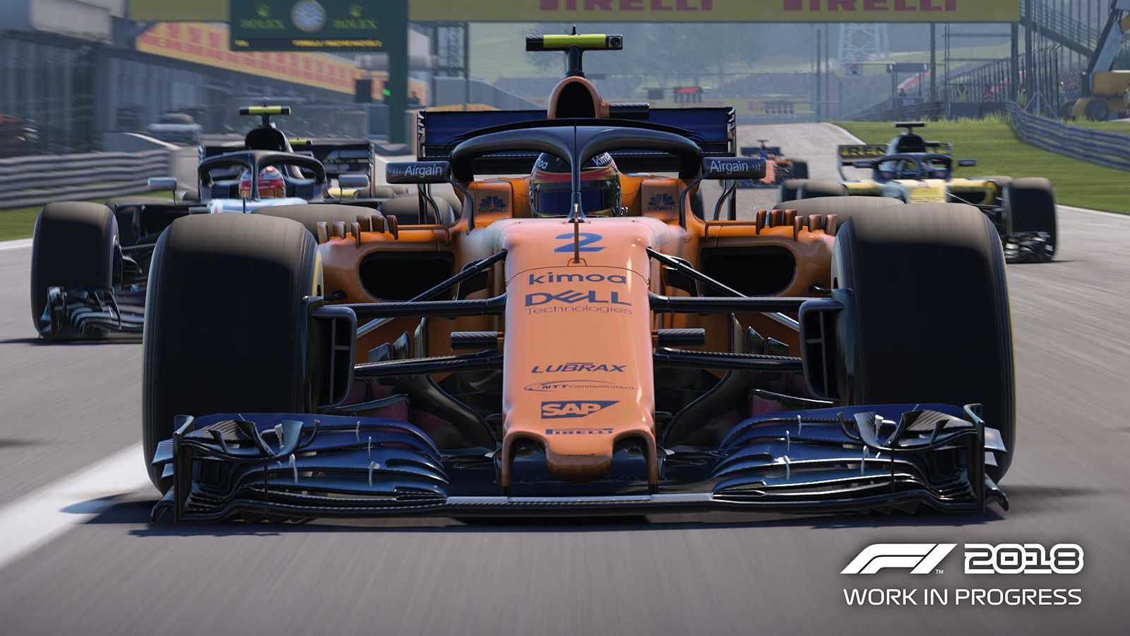 Monoplaza de Stoffel Vandoorne en el nuevo F1 2018