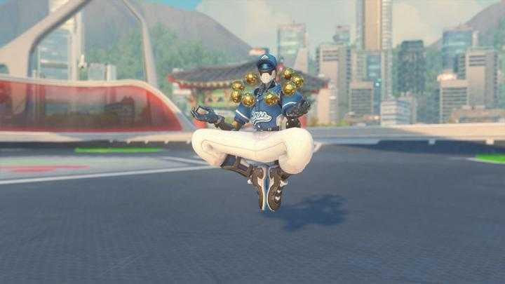 "Fastball" es la nueva skin de Zenyatta de los Juegos de Verano 2018.