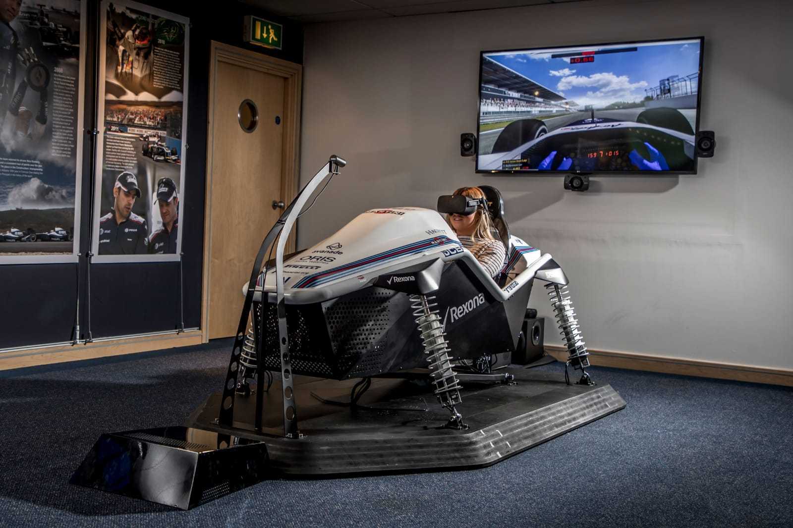 Simulador de Williams Martini Racing