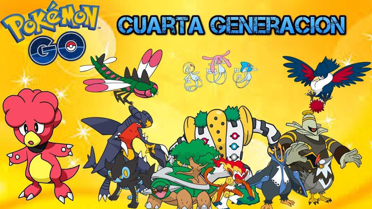 La cuarta generación incluye a Pokémon como Garchomp, Infernape o Empoleon