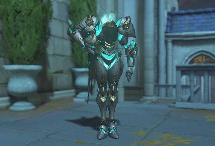 Skin de Pharah del evento de Halloween terrorífico 2018.