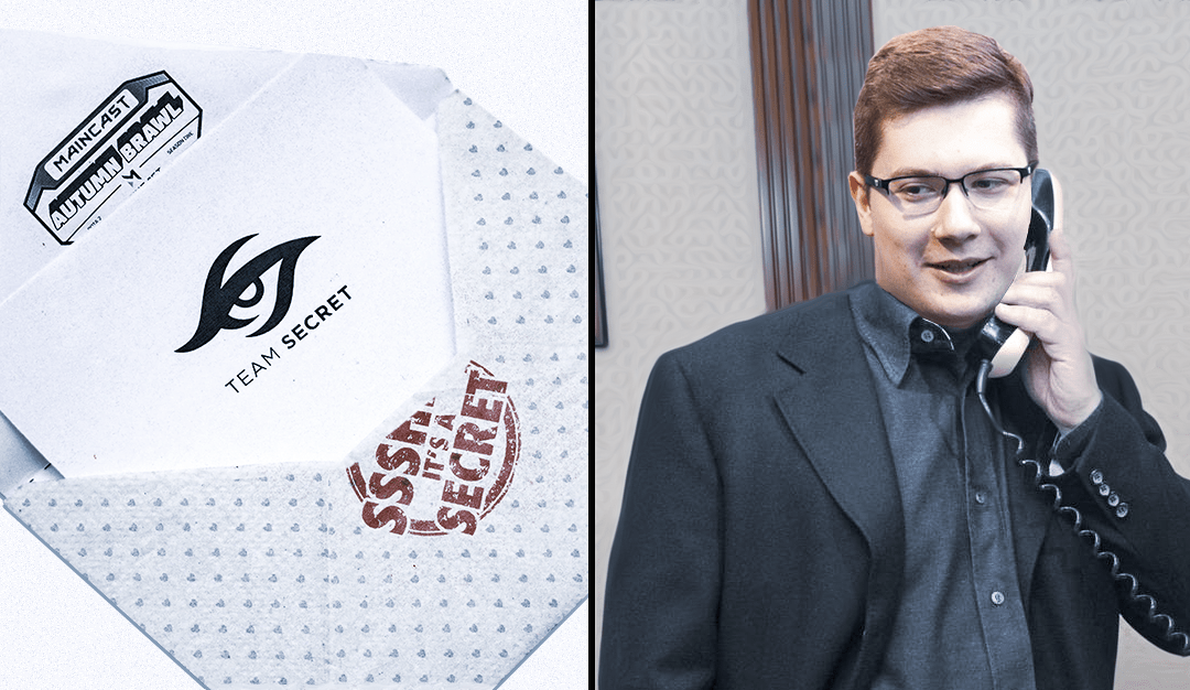 Team Secret anunciaba de esta forma que traerían el duelo Dendi vs Na'Vi al Maincast Autumn Brawl.