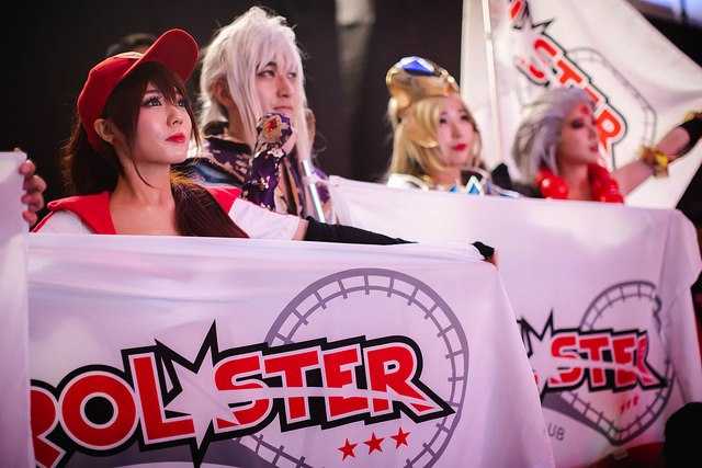 Fans de KT Rolster en el mundial de League Of Legends 2018. Foto de Riot Games