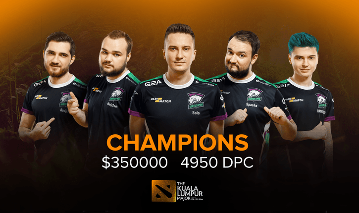 Virtus.pro ganador del The Kuala Lumpur Major Dota 2