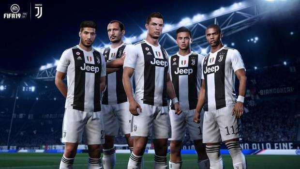 La Juventus en la imagen de FIFA de la Champions League