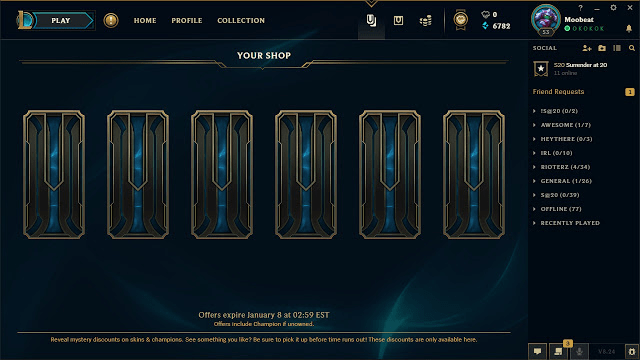 Ofertas skins Lol