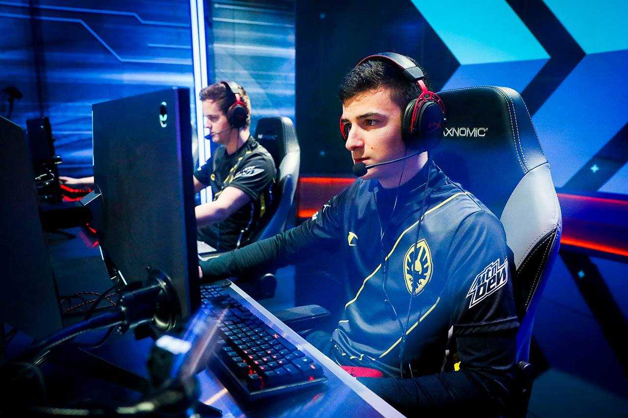 Kaydop, jugador de Dignitas, en su enfrentamiento contra Cloud9. Foto de ELEAGUE