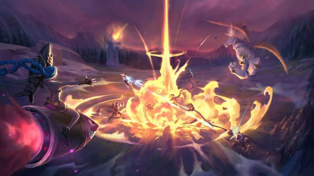Bombardeo al Nexo splashart