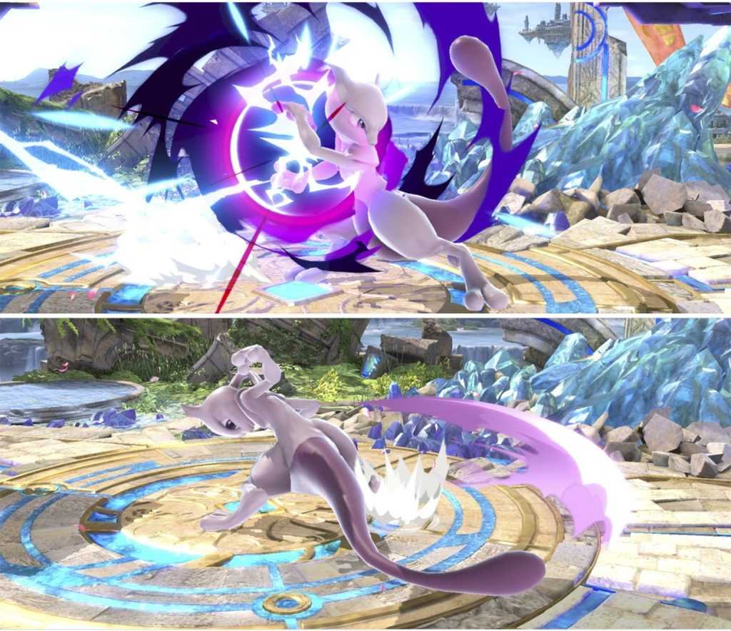 NeutralB and Dtilt Mewtwo Smash Ultimate