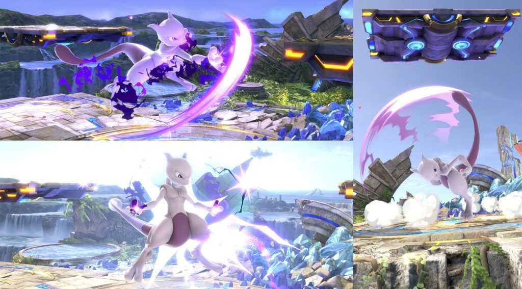 Fair, Nair y UpTilt Mewtwo Smash Ultimate