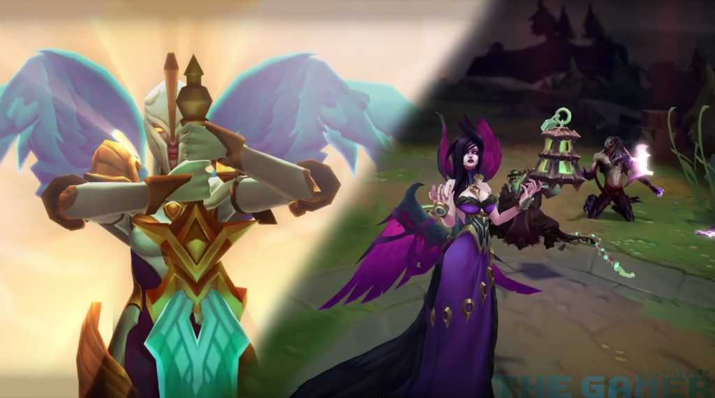 Rework visual de Kayle y Morgana