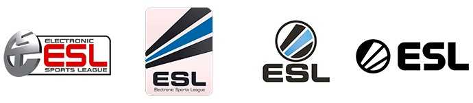 Evolución de la marca y logotipo de la ESL durante los últimos años