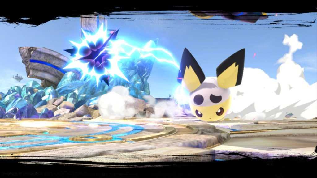BNeutral Smash Pichu