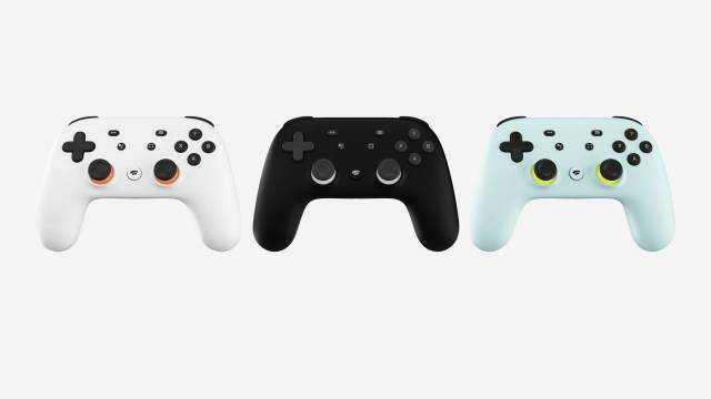 Primeras versiones del Stadia Controller de Google