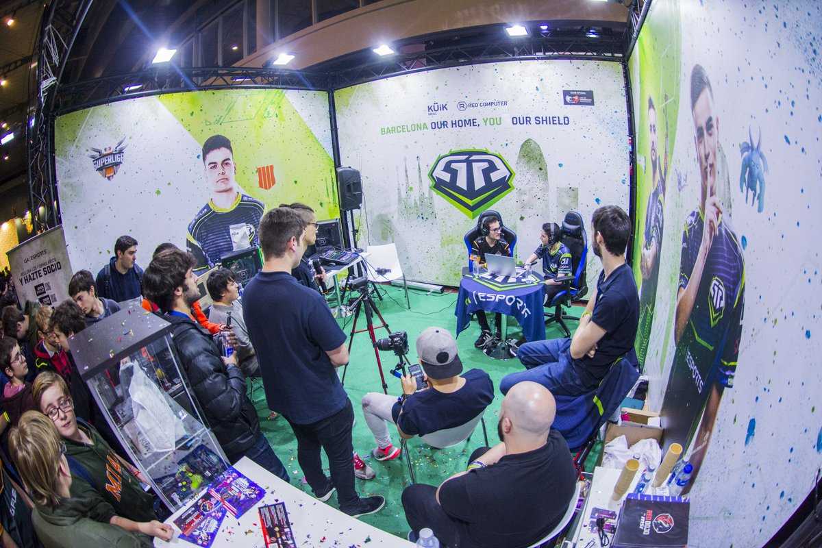 Stand de GA Esports.
