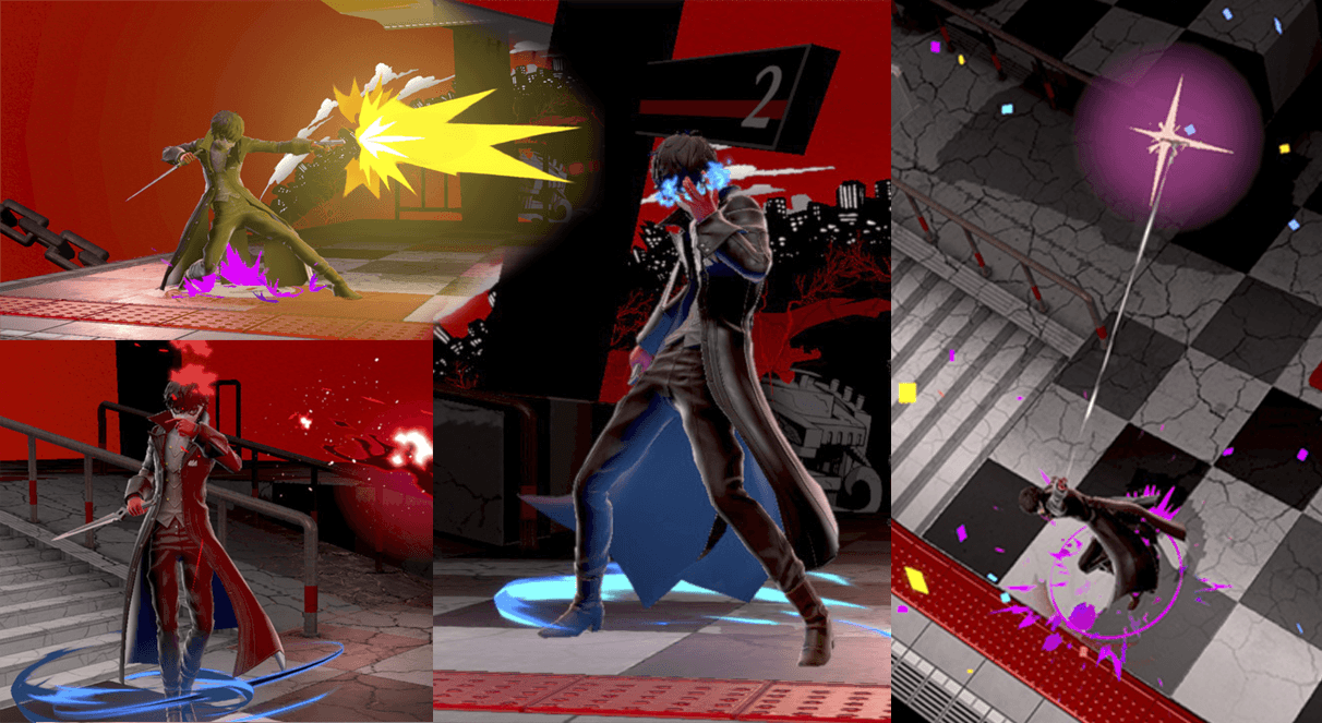 Movimientos de Joker, de Smash Bros.