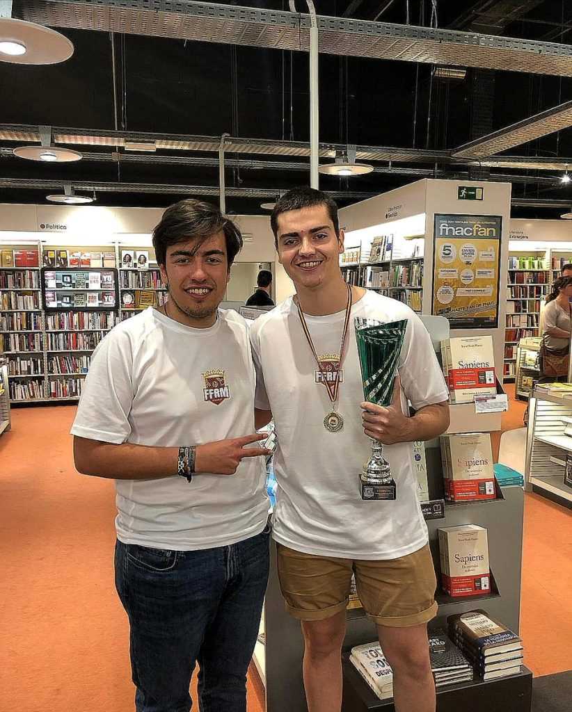 Gravesen en la Federation eCup con el ganador