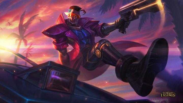Nueva skin de Lucian de temática Demacia Vice