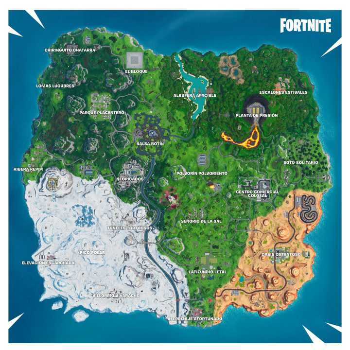 Mapa temporada 10