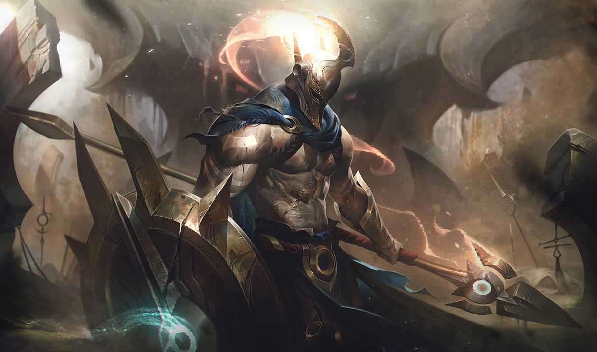 Splash Art del nuevo Pantheon