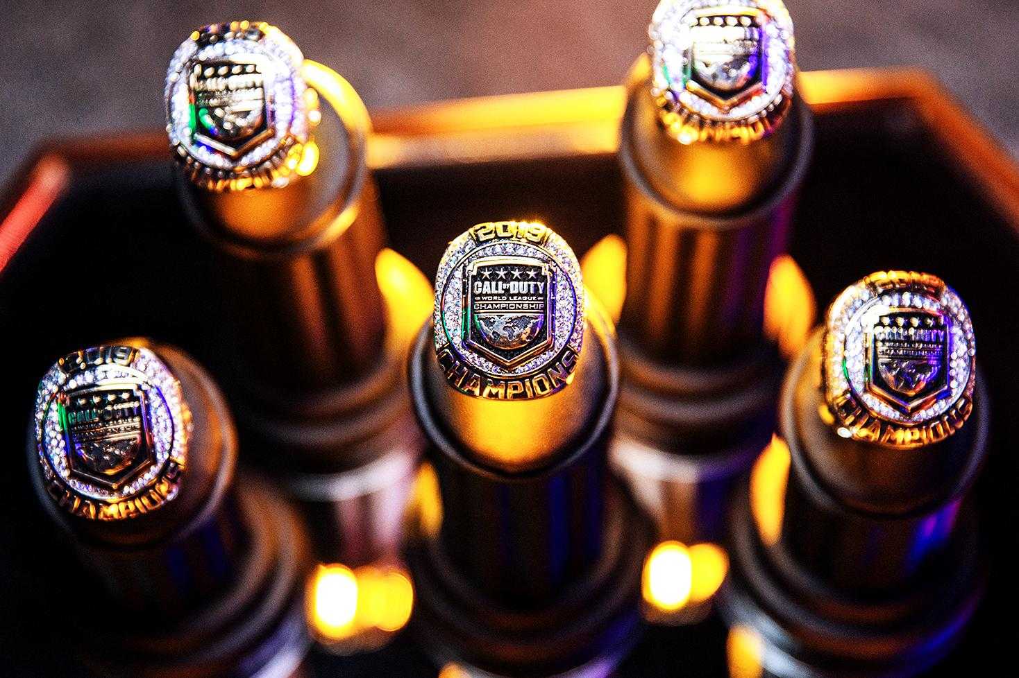 Anillos CoD Champs 2019
