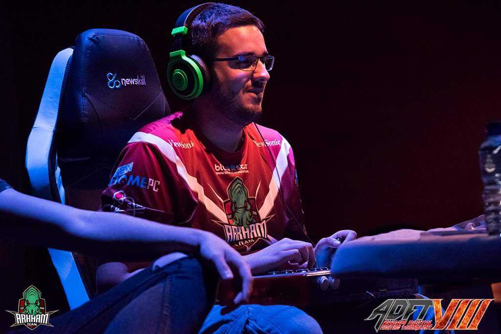 Caiper durante un evento