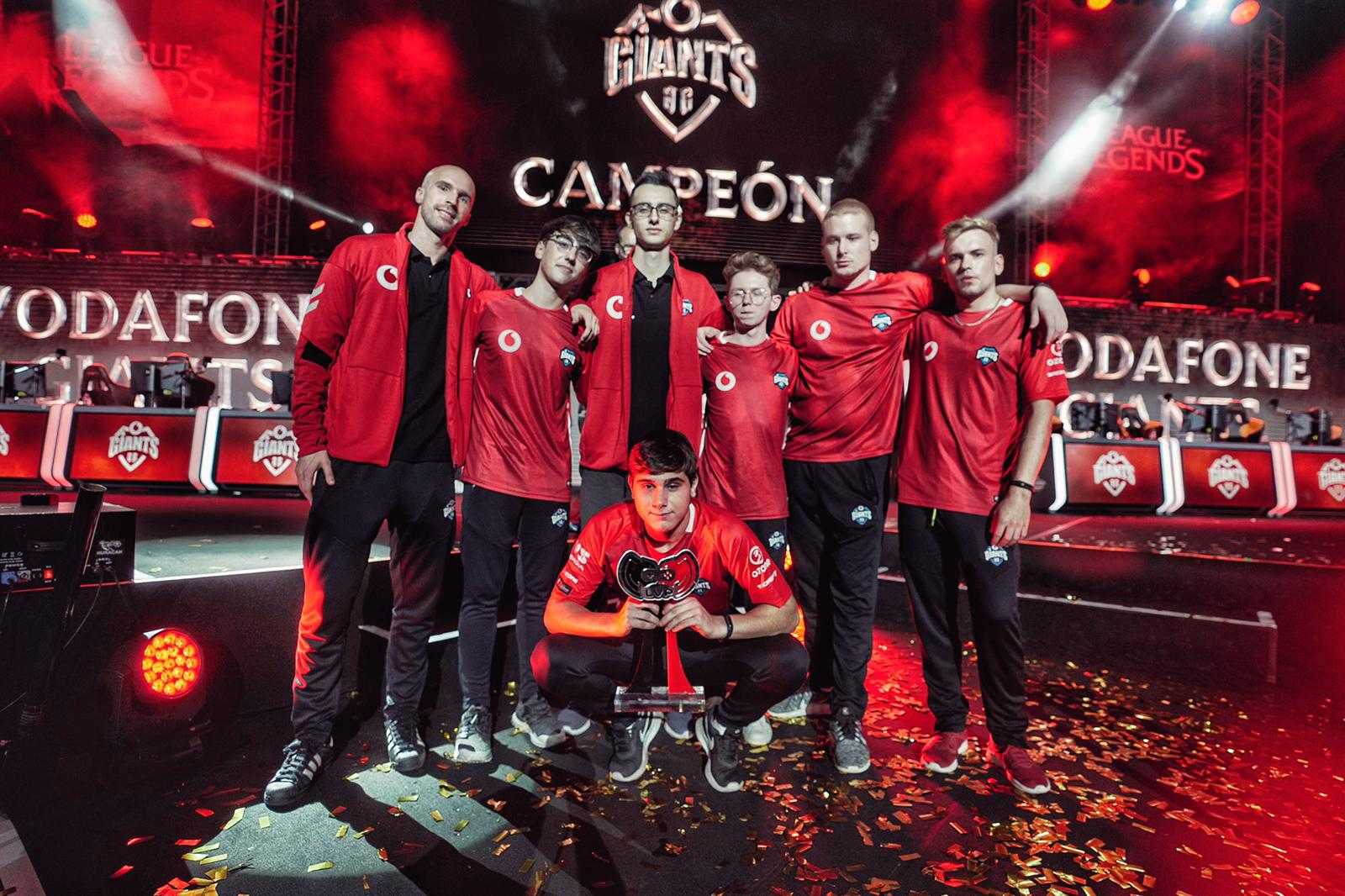 Vodafone Giants, campeón de la Superliga Orange de League of Legends