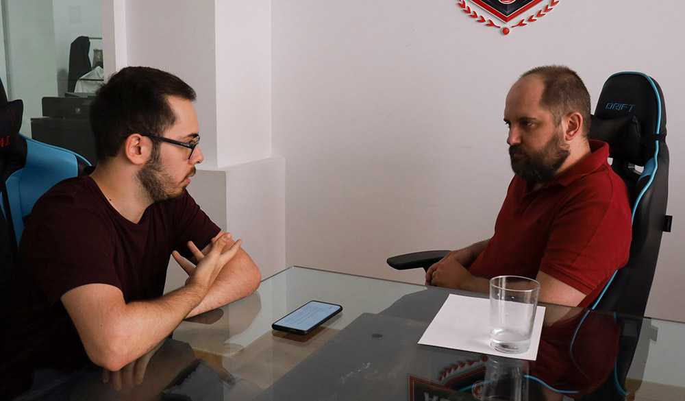 Miguel Flores y José de Matías, Director Académico de The Global Esports Academy