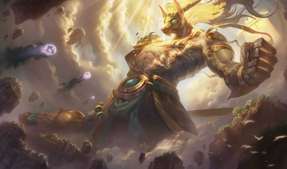 Nasus llegará en su versión Guardian Lunar