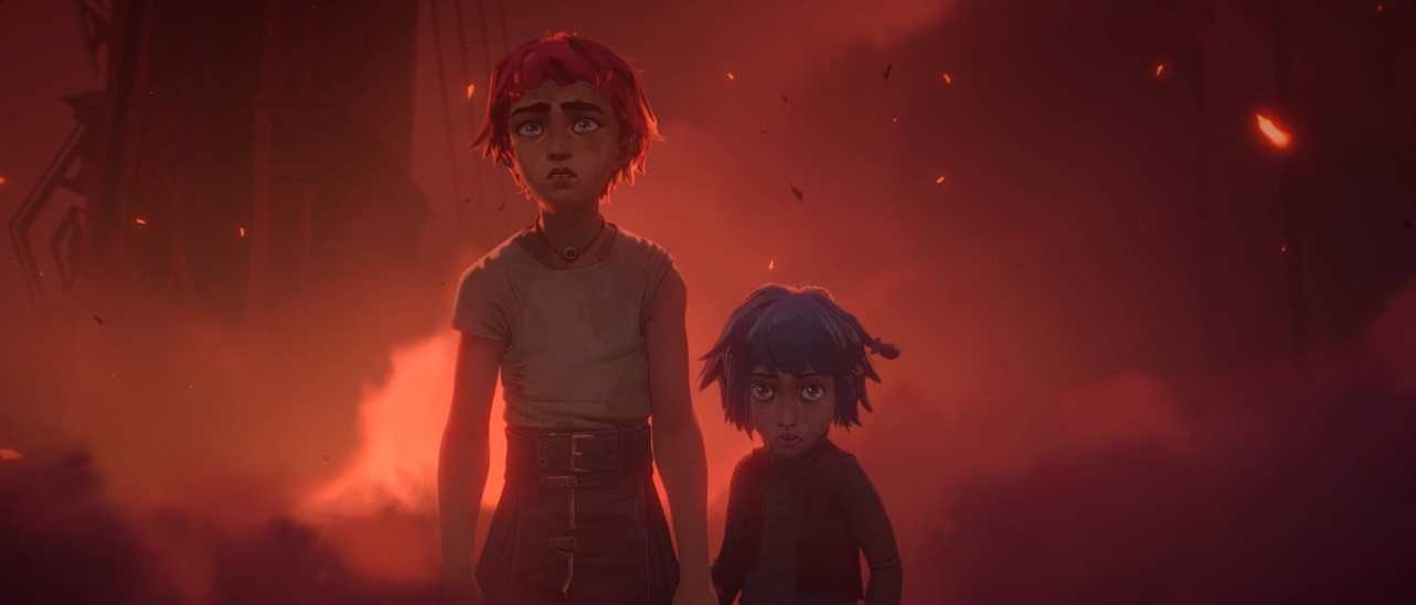 Uno de los fotogramas del trailer de la serie | Fuente: Riot