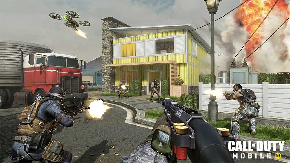 Imagen del Call of Duty Mobile en Nuketown.
