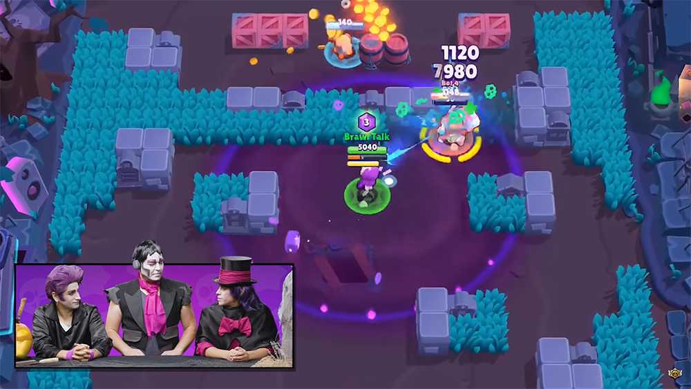 La Actualizacion De Halloween De Brawl Stars Trae A Emz El Nuevo Personaje Full Esports - personajes de brawl stars leon lobo