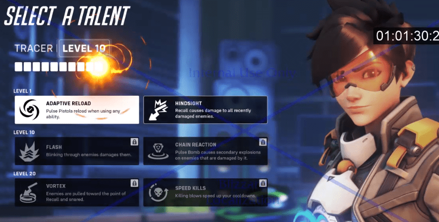 Overwatch 2: Talentos de Tracer