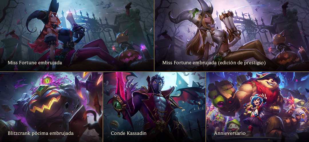 Se amplia la temática de Halloween en League of LEgends