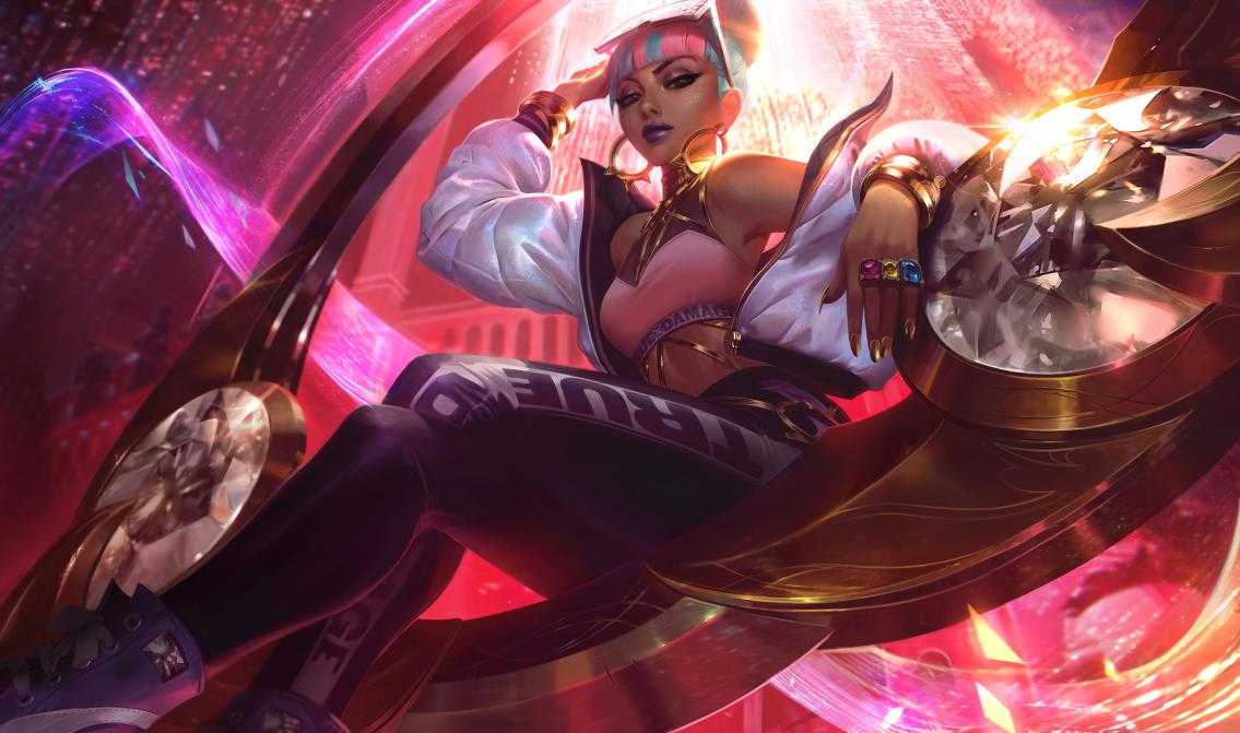 Este es el splashart de la skin básica de Qiyana | Fuente: Riot Games