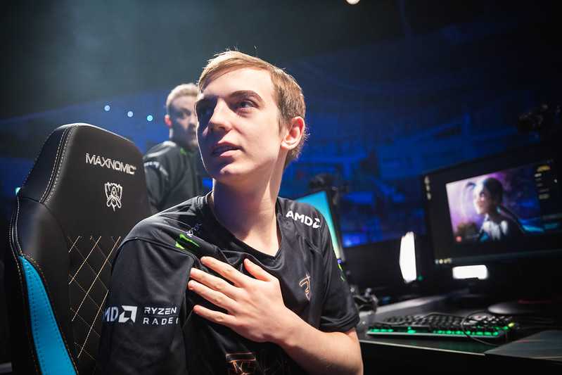 Caps en la final de Worlds 2019