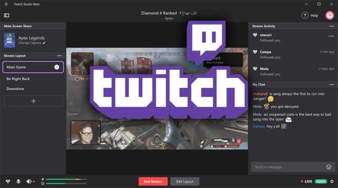 twitch studio twitch studio