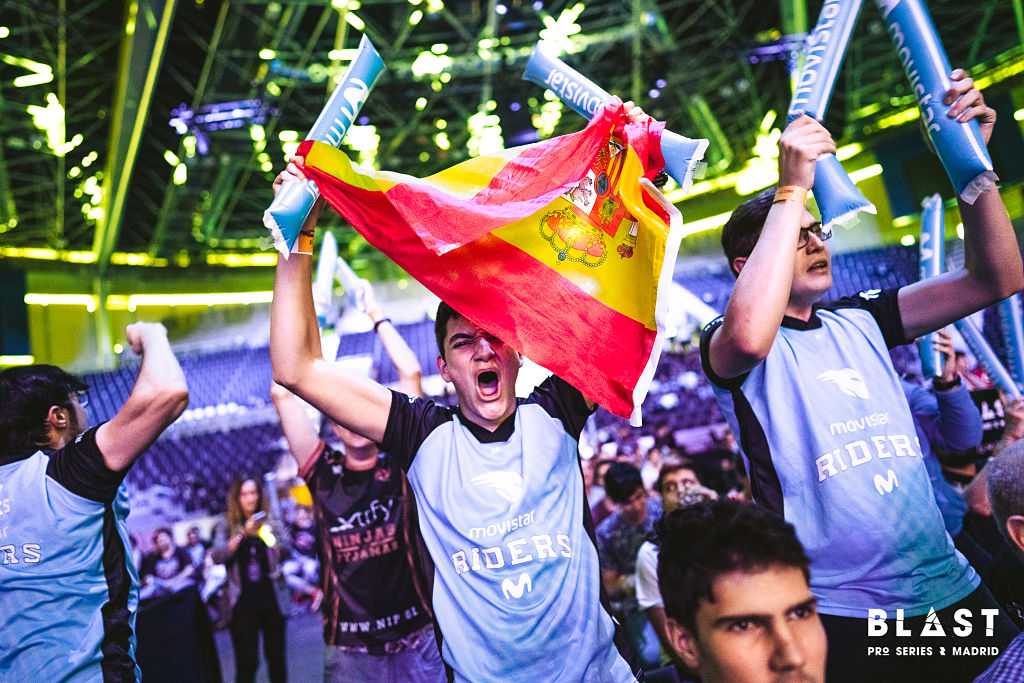 Fans de Movistar Riders