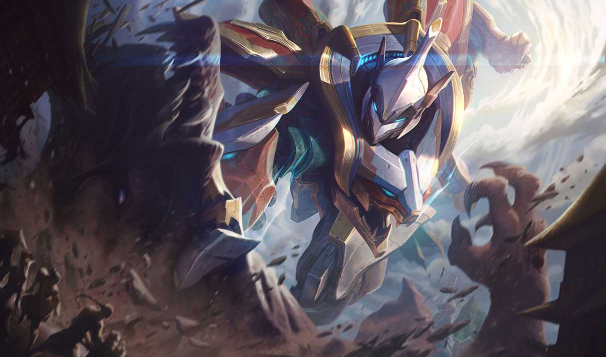Aspecto de Sett Mecha