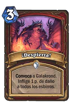 Una de las varias cartas con el poder de "Convocar"