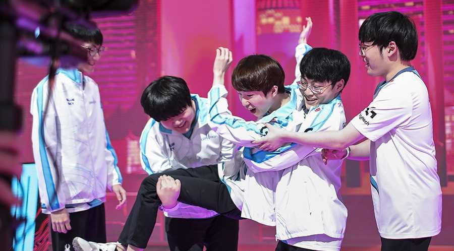 DAMWON Gaming celebración