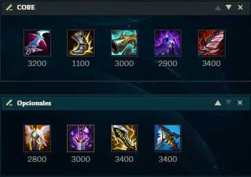 Objetos MF adc temporada 11