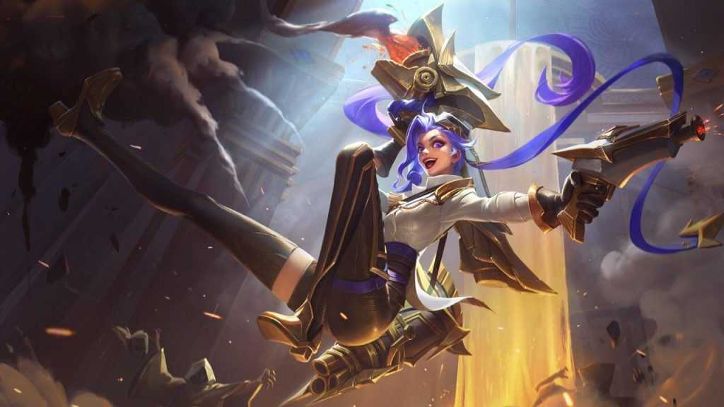Jinx Gloriosa parche 2.2 wild rift