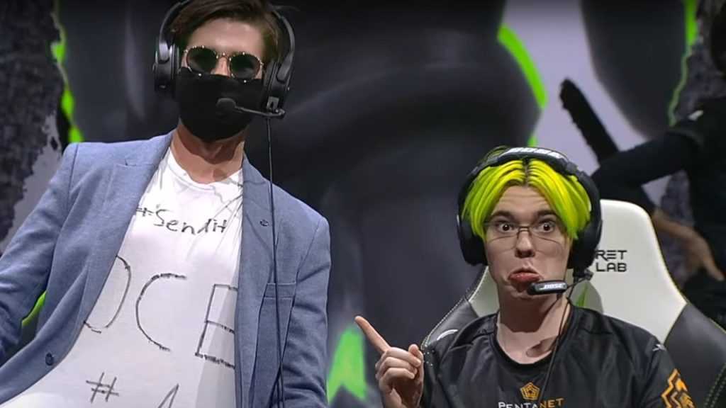 Pentanet.GG y Pabu durante el MSI 2021