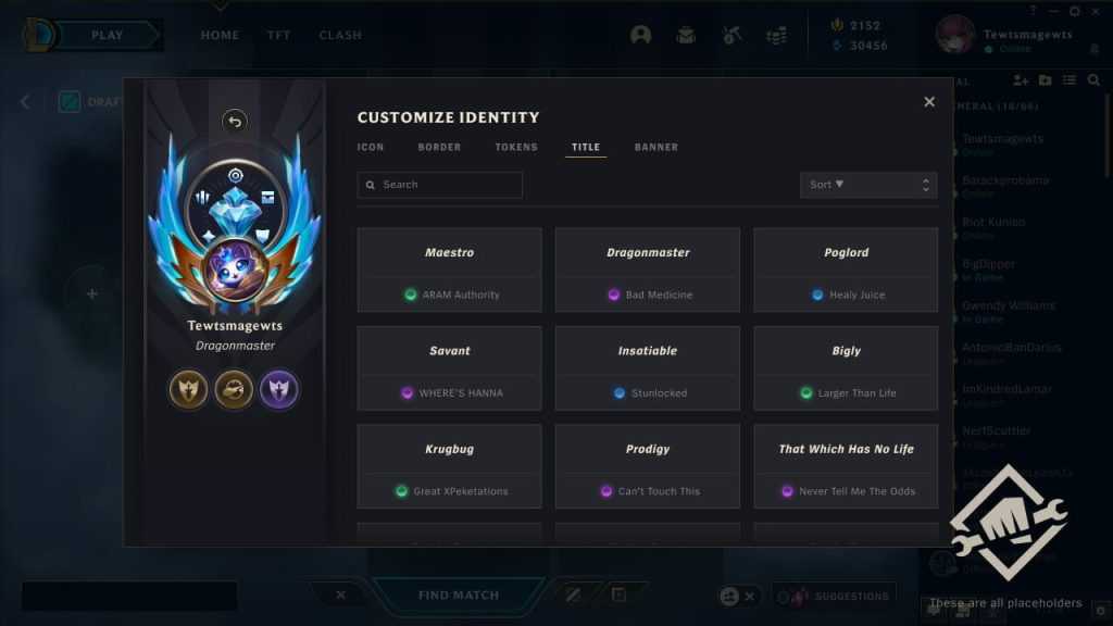 Riot Games cambiará su progresión de identidad en League of Legends