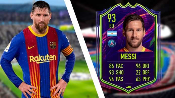 Leo Messi FIFA cartas